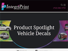 Tablet Screenshot of integriprint.com